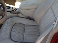 This is how the interior looked the day I bought the Jag.