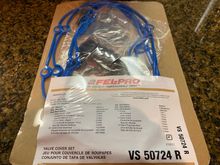 Oddly enough, Fel-Pro's catalog says this set isn't compatible with our cars, however, their packaging says otherwise...