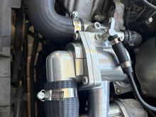 Bolt it all back together and reattach/replace hoses. Good to go.