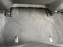 passenger side rear carpet