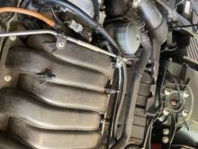 Coolant overflow hose rebuild with silicone rubber on a 2012 XK X150.