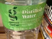 Not Genius Item #a:  Who the hell washes their car with distilled water?  And what other idiot takes months to realize this is idiotic?