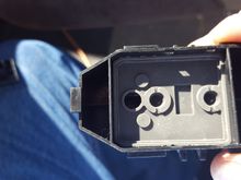 Remove grey rubber plate.