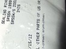 sealing ring kit is the same for 5r55n 1999 - up and 5r55w/s 2002 - up!