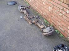 Rear axle refurbishment