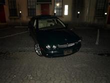 Nightime in Savannah next to riverstreet