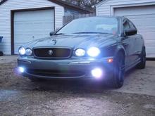 8000k fogs &amp; lows with LED DRL