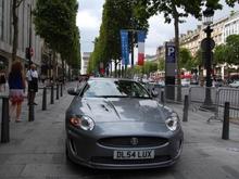 Parking on the Champs Élysées