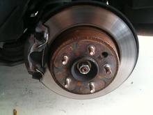 Rear brakes/rotors