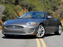 (28) 2010 Jaguar XKR Conv. 5.0 (V8) 510hp. liquid silver