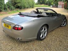 2000 XKR X150 coversion Rear light conversion using the 2006 dark tinited rear lights and rear boot plinth with working button release