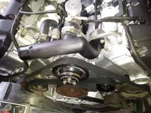 Water Outlet pipe fitted, new belt on the front.