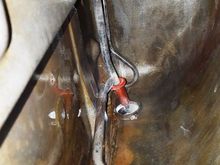 Post "Metal Prep".  Looks pretty good.  Light surface rust, which is acceptable.