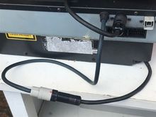 single leads going from amp to nav and from nav to CD -  made no sense to me so I have replugged as shown in the 4th pic