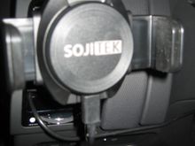 Sojitek holder with wireless charging.  Pity InControl Apps only work with USB...