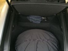 Jaguar F-Type Coupe spare tire