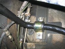 Reinforced floor mount location