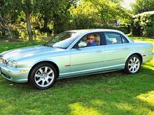 Wheels as seen on 2004 XJ8.