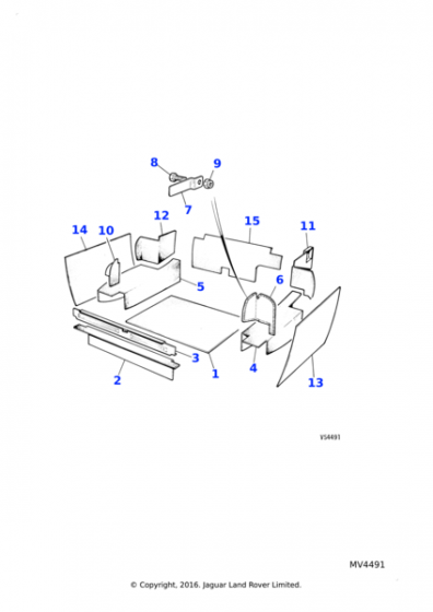 Interior/Upholstery - V12 boot trim part wanted - New or Used - 0  All Models - Surrey SM6, United Kingdom