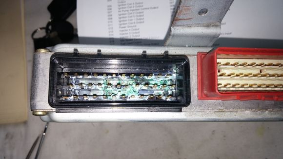 pin 18 missing ground output for ECM relay