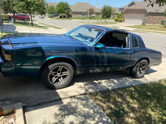 Daily driver / Sleeper wider rear for increased stability all custom.  