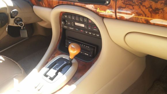 Center console. Previous owner installed a Kenwood headunit