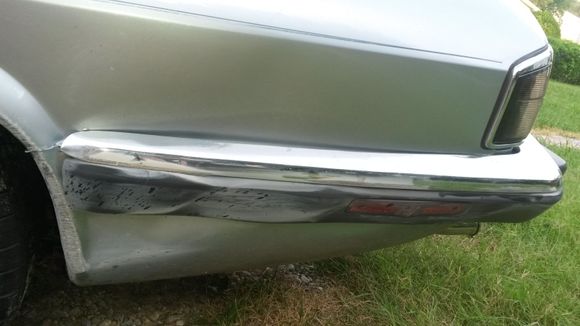 degree of impact of rear