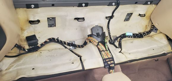 Seats removed.