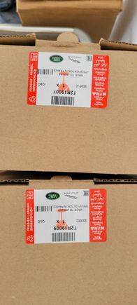 These are the boxes for the correct pods.