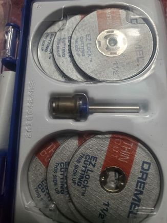These reinforced and quick swapping disc are worth every penny! 