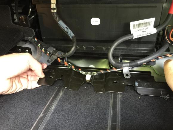 20. and then the bracket can be pulled off the studs to free the batter.