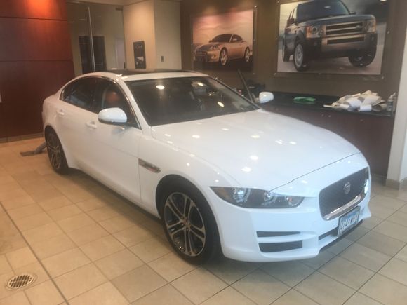 The day I picked her up from the dealer.