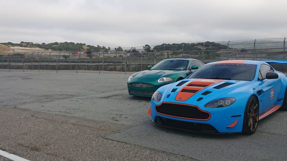 One of the other AM owners we met up with. Guy's a legend in their club for his custom Gulf liveries and lots of custom work he did himself.