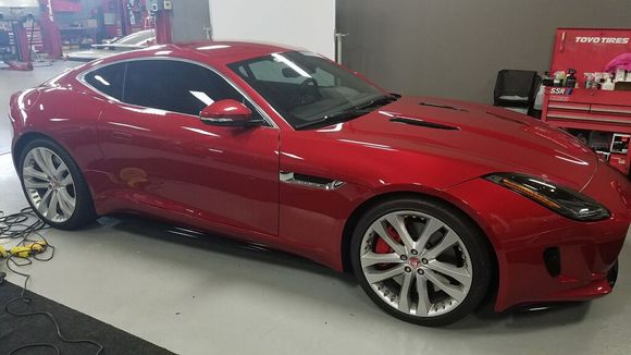 After paint correction and prior to PPF. 