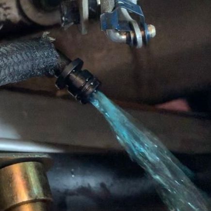 Followed by washer fluid 