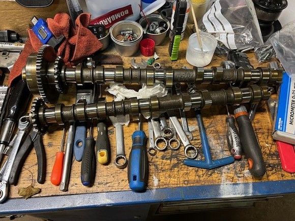 Cams.. measured all lobe lifts.. 