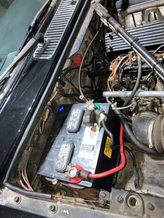 This is not my Series III but, I have in my possession an 87’ I6 (original owner) and I cannot imagine where an auxiliary fan for the battery would be located at in a cramped V12 engine bay. Just out of curiosity, can you edit this picture as to the location of the auxiliary fan is at if it was a V12?