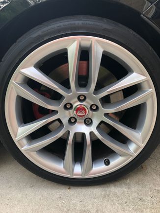 Rear driver's wheel #1