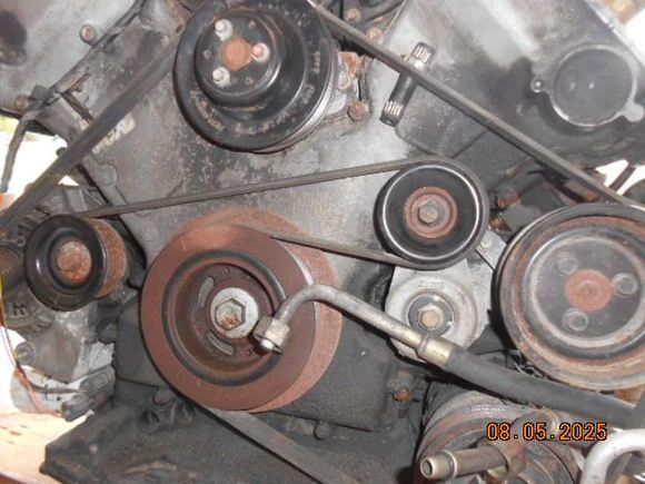 front of engine