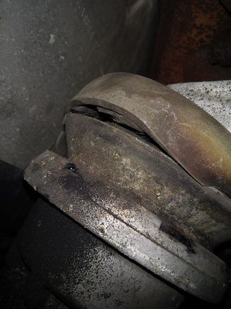 Right side clearly broken