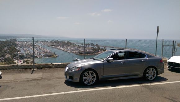 An overlook at Dana Point, post card perfect.