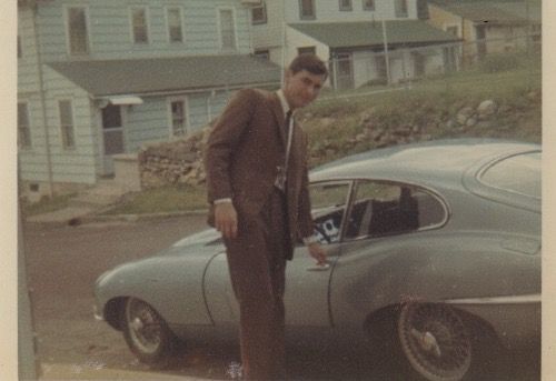 63' e-type.    Taken in 1968