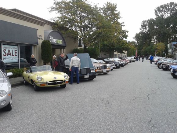 Staging area for departure