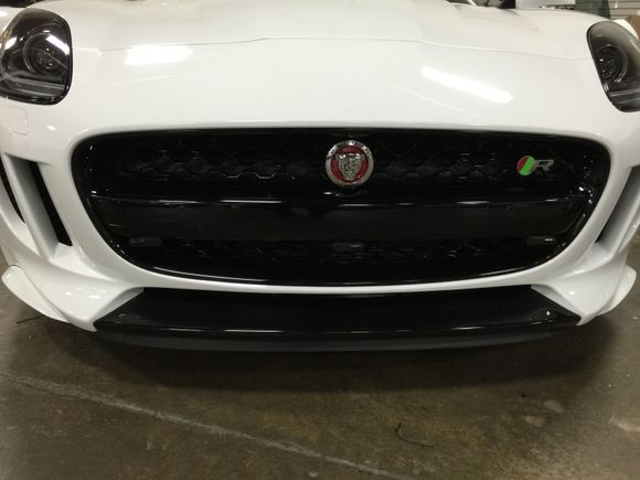 ALP laser jammers installed and hidden under the black bar.