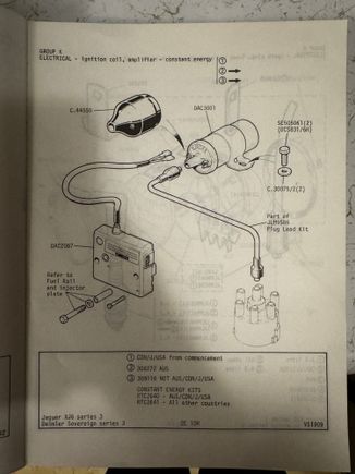 No mention of a ballast resistor 