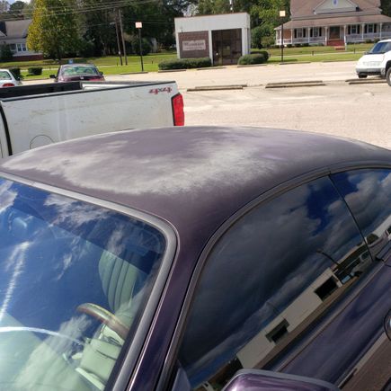 Paint issue on the roof...