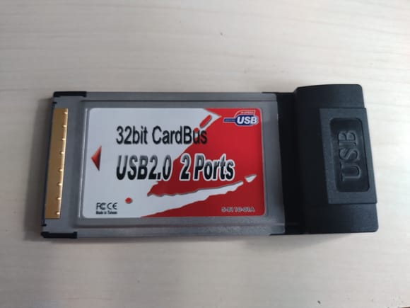 Roline USB 2.0 2-Port CardBus PC Card