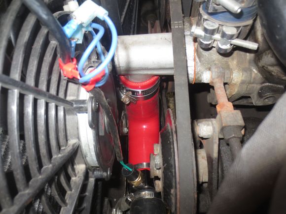 Installed at the pump end