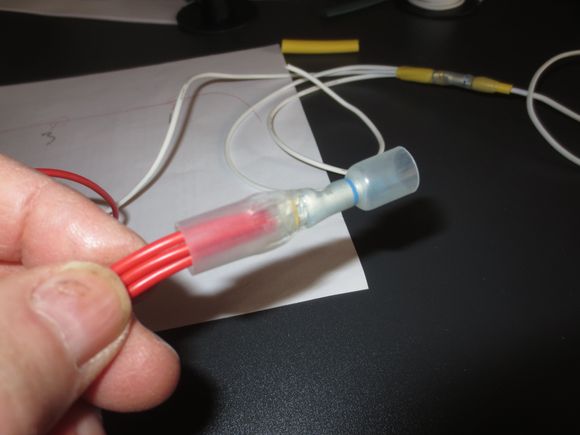 Inserted into the step down connector