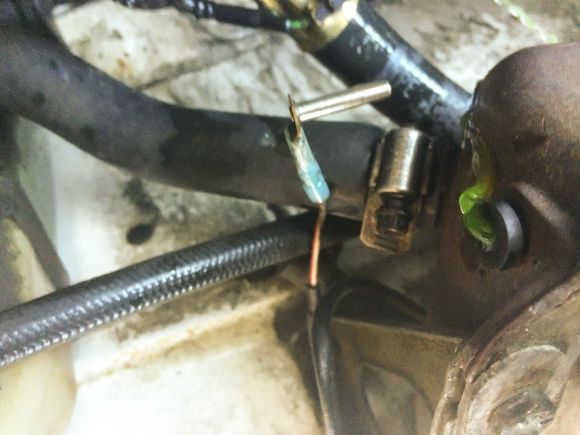 coolant sensor leak. XJ6